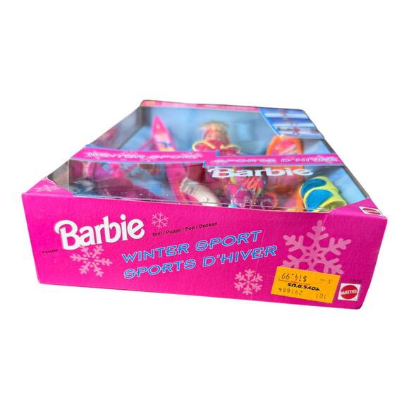 Winter Sport Barbie Doll 1994 Special Edition Mattel #13516 Bend and Move Body - Picture 7 of 7